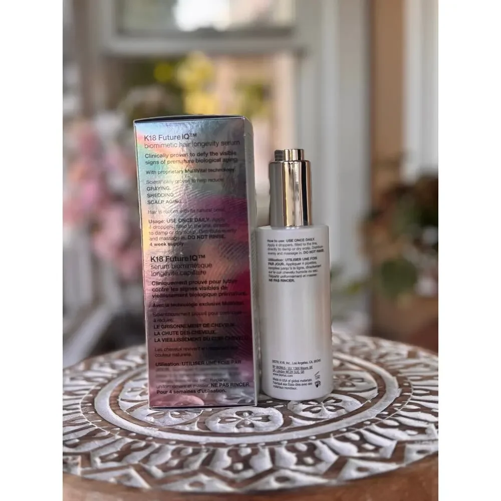 K18 FutureIQ Hair Longevity Serum 3.04 oz Coming Soon Early Special Buy